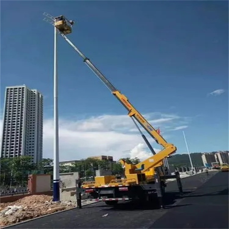 宁波江北维修路灯的曲臂升降车出租